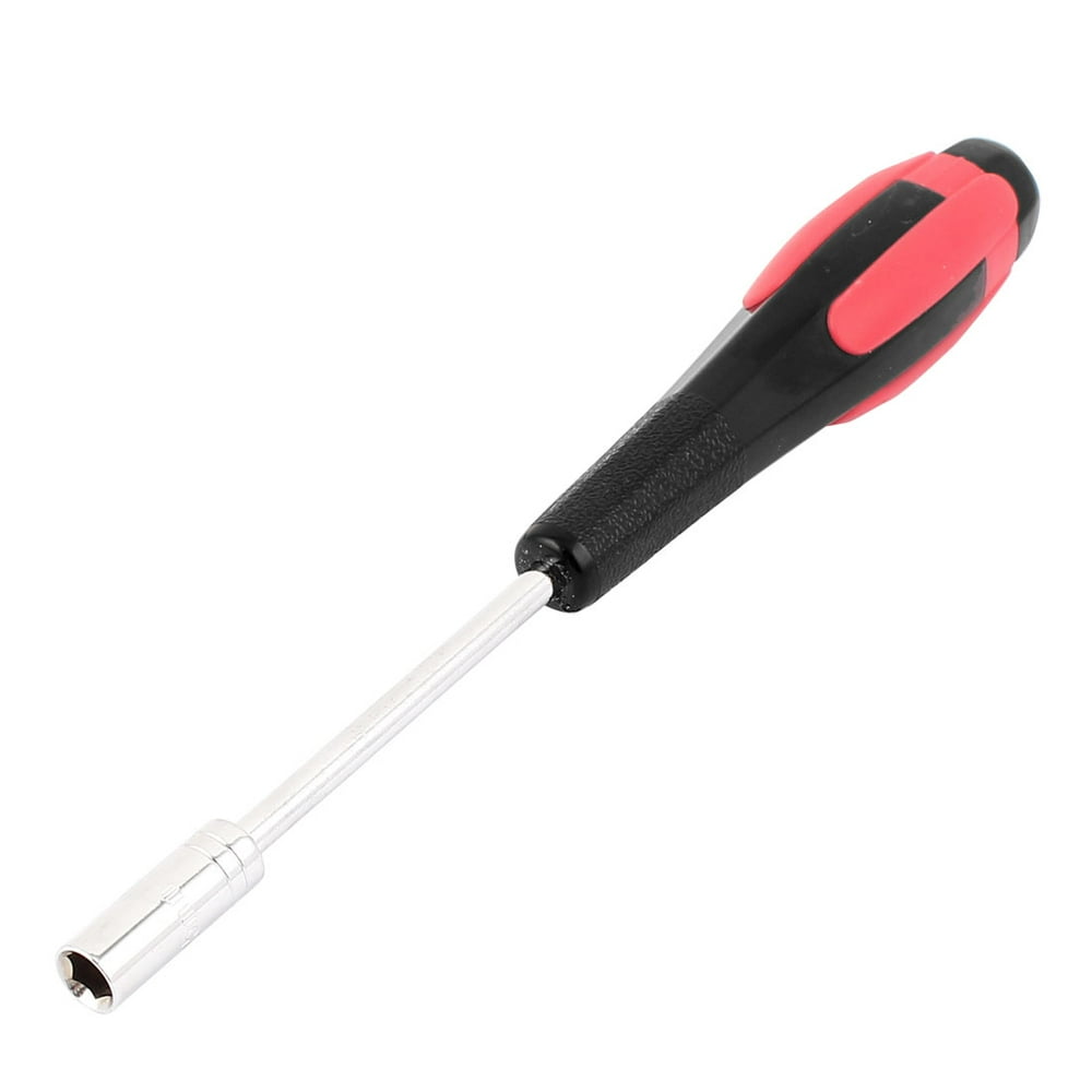 5mm Hexagon Width Plastic Handle Hex Socket Wrench Screwdriver Hand
