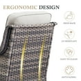 thumbnail image 3 of Opohoro Outdoor Swivel Rocker Patio Chairs Set of 4, with 6 inch Thick Cushions, High Back Wicker Outdoor Patio Furniture Set for for Porch Garden Balcony, 3 of 11