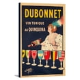 thumbnail image 1 of Dubonnet Vintage Poster (artist: Clerice Freres) France c. 1912 (12x18 Gallery Wrapped Stretched Canvas), 1 of 1