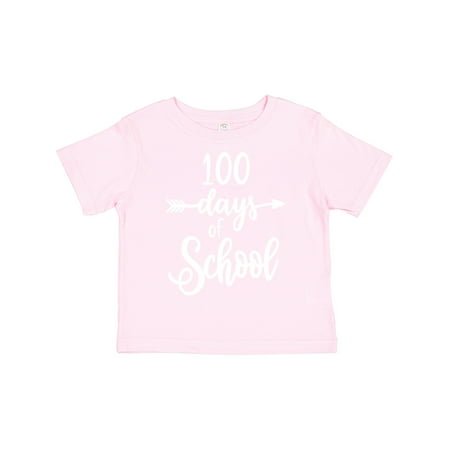 

Inktastic 100 Days of School with Cute Arrow Gift Toddler Boy or Toddler Girl T-Shirt