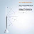 thumbnail image 4 of thinsony LED Table Lamp Adjustable Brightness Folding Design Table Lamp with 1000mAh Rechargeable Battery Touching Sensing Controlling Desktop Reading Lamp for Study Working, 4 of 9