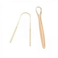 thumbnail image 1 of Limpiadores de lengua de acero inoxidable Jinwen 2 piezas portátiles, 1 of 8