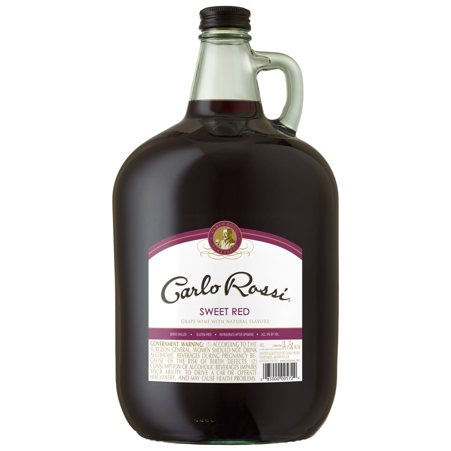 Carlo Rossi Sweet Red Wine, 4L Bottle