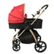 thumbnail image 2 of Carriola De Bebe Prinsel Prima Ts Portabebe/autoasiento Rojo/Dorado, 2 of 7