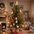 thumbnail image 3 of 25 Pcs Christmas Ball Ornaments Set, 2.36'' Shatterproof Xmas Tree hanging Balls Ornaments, Clear Ball Ornaments for Christmas Tree, Holiday Decorations, Red & Gold, 3 of 8