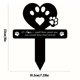 thumbnail image 3 of Placa Conmemorativa Acrílica para Perros y Gatos, Ideal para Decorar El Jardín En Caso de Pérdida de Mascotas | Marcador Resistente a La Intemperie para Perros y Gatos | Regalo de Condolencia para Du, 3 of 6