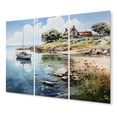 thumbnail image 2 of Designart "Coastal Beauty Denmark Dutch painting I" Nautical & Beach Metal Wall Décor Set, 2 of 5