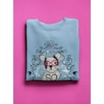 thumbnail image 3 of So Cute Quote Design Sweatshirt Women -Image by Shutterstock, Female 3X-Large, 3 of 4