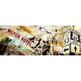 thumbnail image 2 of Adamsky 14x8 Gold Ornate Wood Framed with Double Matting Museum Art Print Titled - Route 66, 2 of 4