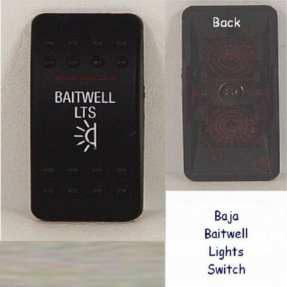 Boat Switch Cover Plate | Actuator Baja Baitwell Lights Textured