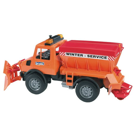 Bruder Toys MB-Unimog Fully-Functional Winter Service Snow Plow | (Best 1 2 Ton Snow Plow)