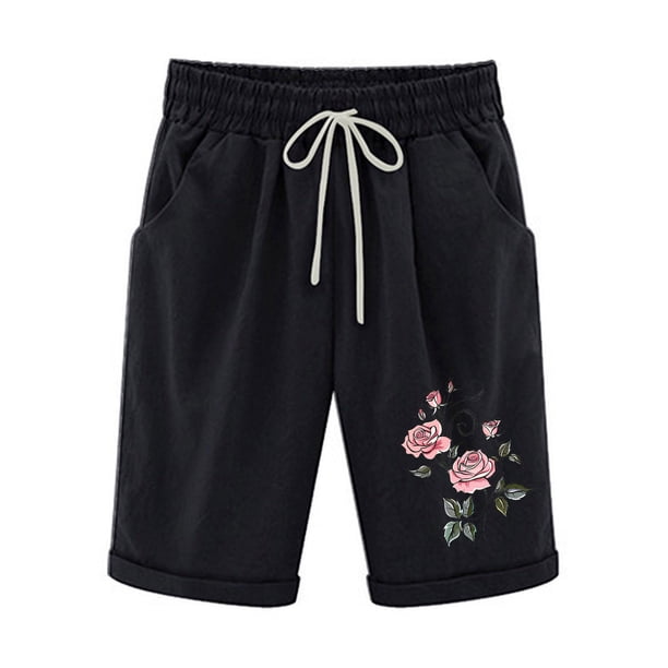 Cordón de Impresión de la Cintura Elástica Casual, Pantalones de Pijama para el Hogar, la Playa, la Ropa de Dormir Y el Uso Diario