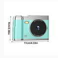 thumbnail image 3 of Digital Camera for Gift, Front And Rear Double Cameras 64MP HD Digital Camera 2.5in Screen Take Photos And Videos Camcorder 8X PTZ With Night Flash Light Supports OTG Transmission, 3 of 8