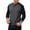 Dark Gray, variant on QUINDOS Men's Shirts Men's Fall And Winter Fashion Casual Color Block Long Sleeve Round Neck Collar Comfy Holiday T-shirt