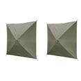 thumbnail image 1 of Quick-Set Tente de Hub Écran Panneaux Coupe-Vent et Soleil, Accessoire Seulement (2 pack), Vert, 1 of 5
