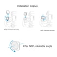 thumbnail image 3 of iju7gthy compatible with Polarized Lens Filter 72mm Filter +CPL+ND8+ND16+ND32+ND64 Lens for AIR Compitable with 2 Camera Accessories, 3 of 6