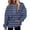 Blue, variant on Ruyang Womens Oversized Hoodies Striped Plus Size Sweatshirts Long Sleeve Sweaters Pullover Fall Clothes With Pocket Jacket Women with Hoodie