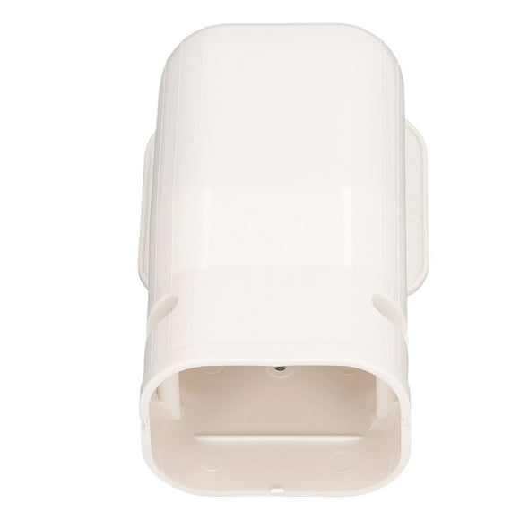 Outdoor AC Tubing Cover, Tubing Protection PVC Entry Wall Cover For Mini Split Or Central Air Conditioning