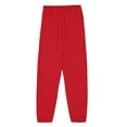 thumbnail image 3 of Fruit of the Loom Men's EverSoft Fleece Elastic Bottom Sweatpants, Up to Size 4XL, 3 of 13