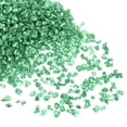 thumbnail image 1 of Triturado Vidrio Chips 100g/3.5oz 2mm-4mm Irregular Metálico Brillante Vidrio para Artesanía Bricolaje Jarrón Relleno Epoxi Resina Decoración, Lago Verde, 1 of 5
