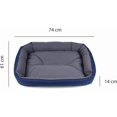 thumbnail image 4 of Cama para Perro, Resistente, Confortable, con Relleno Suave, Medidas y Color a Elegir (Medium, Marino/Gris), 4 of 6