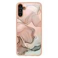 thumbnail image 2 of Designed for Samsung Galaxy A05s Marble Case, Ultra Thin Girls Women Plating Marble Designed Flexible Soft TPU IMD Marble Protective Case Cover for Samsung Galaxy A05s - Rosegold, 2 of 11