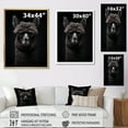 thumbnail image 4 of Designart "Alcapas Noble Lineage" Animals Floater Framed Canvas Print, 4 of 7