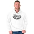 thumbnail image 3 of Hashtag Blessed Bless Religious Jesus Hoodie Sweatshirt Women Men Brisco Brands S, 3 of 6