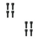 thumbnail image 3 of Sonducket 4 piezas de fijación de freno de disco Blot componente modificado Universal aleación de titanio brazo de manivela tornillo reemplazos Negro M6x20 2piezas Sonducket CBP489382, 3 of 5