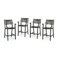 thumbnail image 3 of Seamus Outdoor 29" Aluminum Barstools, Set of 4, Copper, 3 of 7