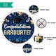 thumbnail image 5 of Otra decoración de pared 200x150 cm Fondo de graduación para fotografía Felicitaciones azules y doradas Clase de graduación de 2022 Suministros para fiestas de graduación Decor, 5 of 5