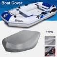thumbnail image 1 of Funda inflable gris para barco, 270 x 165 x 46 cm, lona Oxford para kayak y canoa, resistente al agua, al polvo y a los rayos UV, protección duradera para almacenamiento, para protección de barcos, 1 of 5