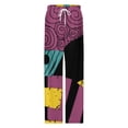 thumbnail image 4 of Something In The Wind Graphic Women's Pajamas Pajama Pants Women's Sleepwear Lounge Sleep Bottoms Stretch with Pockets, 4 of 7