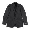 thumbnail image 2 of Calvin Klein Mens Micro Pinstripe Two Button Blazer Jacket, Grey, 40 Long, 2 of 2