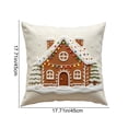 thumbnail image 2 of Christmas Home Decor, 2D Cartoon Christmas Pillow Cover, Christmas Decor Indoor, Christmas Pillow Covers, for Xmas Tree, Home, Party, Holiday Christmas Decorations, 2 of 4