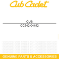 thumbnail image 6 of CUB CADET 942-04152 19" Mulching Blade Electric CC500EL CC500BAT Lawn Mowers 2PK, 6 of 9