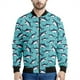 thumbnail image 2 of Chaqueta con cremallera con estampado de tiburón de dibujos animados para hombres y niños, sudadera con capucha con estampado 3D de animales del océano y peces, chaquetas de calle geniales, abrigos, 2 of 4