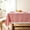 Red checkered lace, variant on Red Gingham Picnic Tablecloth, Polyester Cotton Blend Table Cover for Indoor & Outdoor Dining
