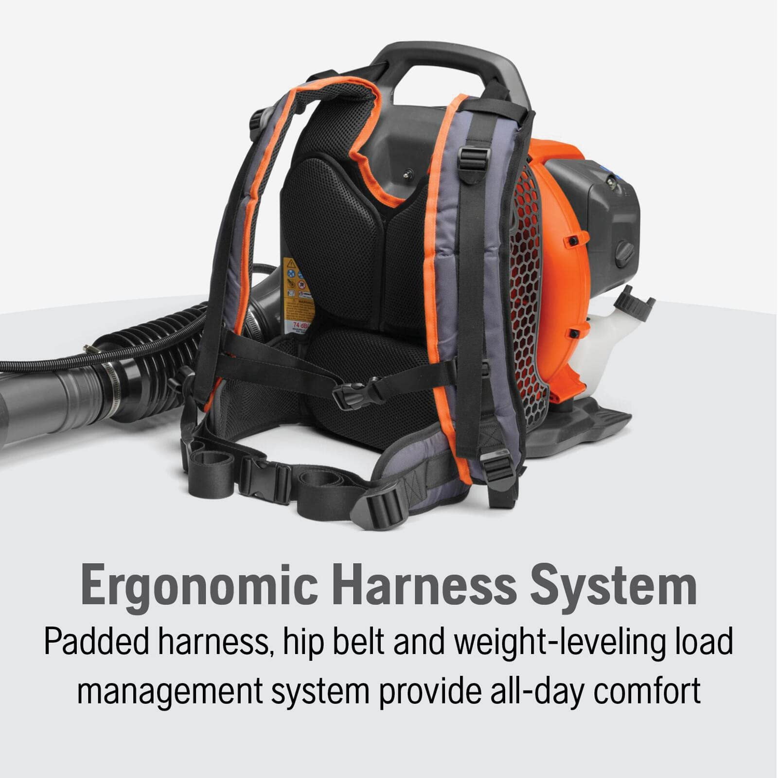 Husqvarna Gas Leaf Blower 150BT Backpack - 51cc 2-Cycle, 765 CFM, 270 MPH