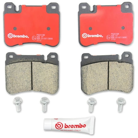 Brembo P50073N NAO BRAKE PADS Fits select: 2006-2007 MERCEDES-BENZ C 230, 2005 MERCEDES-BENZ C 230K SPORT COUPE
