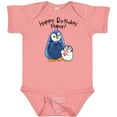 thumbnail image 3 of Inktastic Happy Birthday, Papa- Cute Penguins Boys or Girls Baby Bodysuit, 3 of 5