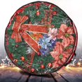 thumbnail image 5 of Propik Bolsa De Almacenamiento Para Coronas Navideñas De 36 Pulgadas – Contenedor Navideño Con Ventana Transparente – Tela Resistente A Desgarros – 36 Pulgadas X 36 Pulgadas X 8 Pulgadas (Rojo), 5 of 5