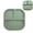 D Home Decor, variant on Powerful Suction Plates, 100% Food Grand Silicone, Divided, BPA Free, Microwave & Dishwasher Safe, Stay Put, 1 Pack