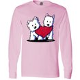 thumbnail image 3 of Inktastic Valentine Westie Duo Long Sleeve T-Shirt, 3 of 5