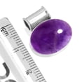 thumbnail image 2 of Natural Amethyst Pendant 925 Sterling Silver Handmade Jewelry, 2 of 4