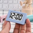 thumbnail image 3 of Mini Reloj Triángulo Pantalla LED Lectronic Digital Alarma Reloj de Escritorio para Hogar Oficina Mesa Dormitorio Decoración Rosa, 3 of 5