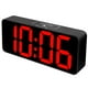 thumbnail image 1 of DreamSky Reloj despertador digital grande con números grandes para personas mayores y personas con discapacidad visual, relojes eléctricos de 9 pulgadas para dormitorio, pantalla gigante con brillo to, 1 of 5