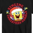thumbnail image 3 of SpongeBob SquarePants  - Singing Christmas Korals - Toddler & Youth Short Sleeve Graphic T-Shirt, 3 of 6