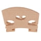 thumbnail image 2 of Puente de violín de madera natural sólida, instrumento Musical, piezas de repuesto -2 Yuyangstore Piezas de puente de cuerdas para violín, 2 of 6