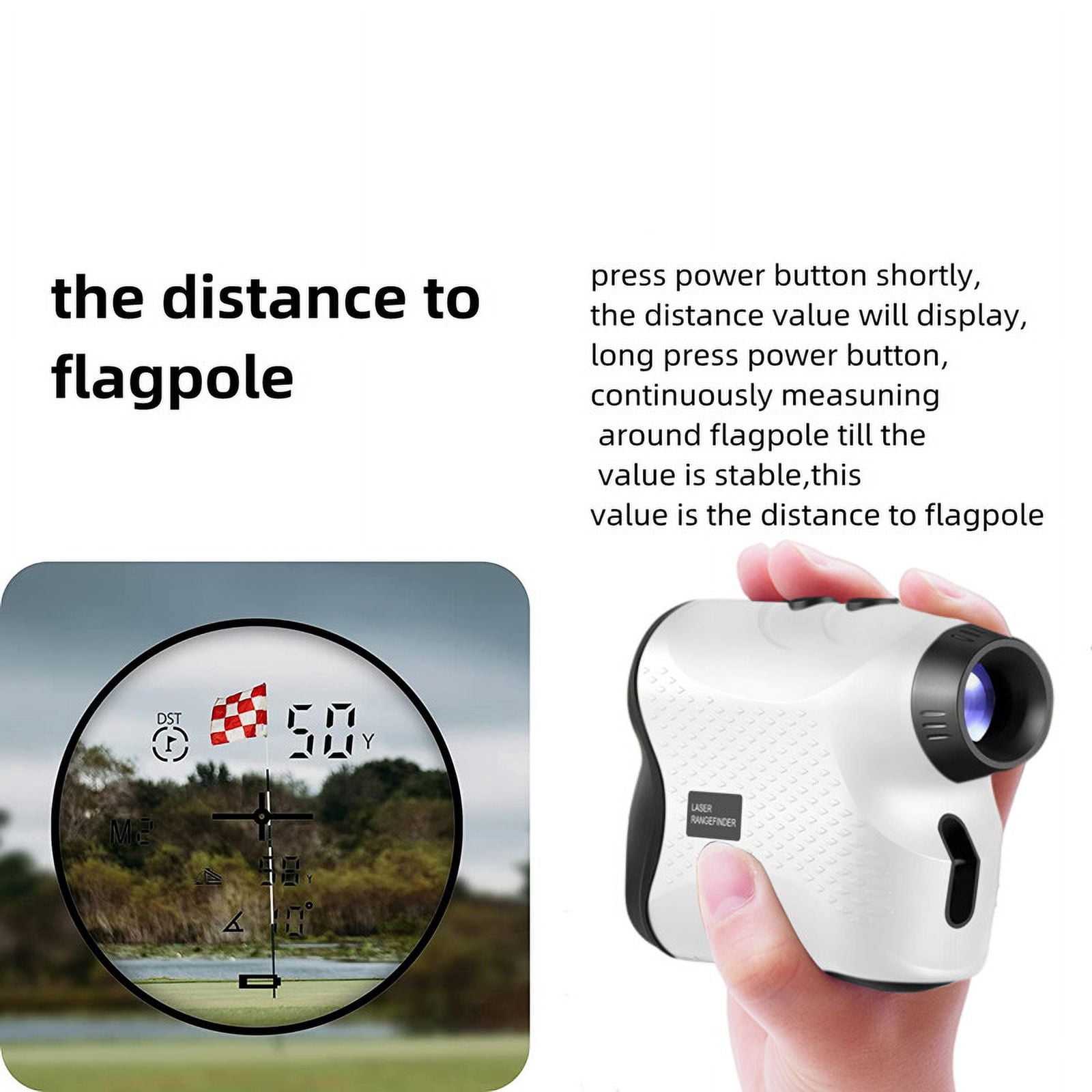 Fielder laser ranging telescope outdoor holding golf measurement Laser Rangefinder